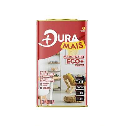 LATEX ECONOMICO ACRILICO 18L DURAMAIS USO INTERNO LATEX BARATO TERCEIRA LINHA