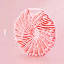 1 pezzo Spazzola da bagno in silicone per esfoliare il corpo, Spazzola da doccia multifunzione, Accessorio da bagno portatile