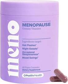 O Positiv MENO Vitamins For Menopause - Hormone-Free Menopause Supplement For Women - Black Cohosh & Ashwagandha KSM-66 - Helps Relieve Hot Flashes, Night Sweats, Mood Swings - 30 Servings (Pack Of 1) - 更年期維生素(1包) - 查看 1