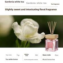 1 diffusore a bastoncini da 500ml/16,9 once, profumo di canna, fragranza per la famiglia, bottiglia decorazione per la casa, regalo adatto per il soggiorno, la camera da letto, l'ufficio e il bagno - elegante diffusore d'aria, tema natalizio.