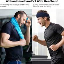 6 Pieces Of Unisex Hair Accessories, Sports Hair Bands For Summer, High - Elasticity Hair Accessories, Suitable For Outdoor Activities Like Yoga, Running, Mountain - Climbing, Playing Ball, Etc.