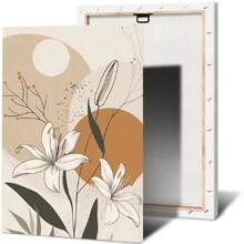 1pc/3PCS Wall Arts Posters Modern Minimalist Botanical Suitable For Residential And Dormitory Walls, Living Room And Bar Decoration, Dining Room Or Bathroom, Room Decoration, Frameless High-Quality, Indoor/Outdoor Canvas Art, Frameless/Framed Canvas Art Frameless