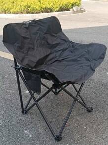 Tragbarer Outdoor Camping Klappstuhl, Lässig Camping Angelstuhl mit Rückenlehne - leichter und stabiler Eisenlegierungsrahmen, Outdoor Stuhl, geeignet für Outdoor-Aktivitäten wie Camping, Angeln, Picknick usw.