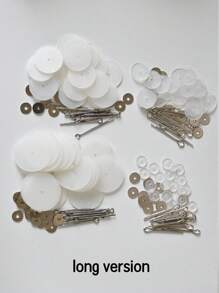 40/10 piezas Articulaciones para hacer muñecas - Ocho tamaños de articulaciones corporales - Articulaciones de plástico - Articulaciones para miembros y cabeza de muñecas de tela artesanal - Usadas para osos de peluche, hacer muñecas de tela artesanal - Manualidades DIY - Regalo perfecto para el aula, pasatiempos, regalar a amigos, compañeros de clase (12 mm, 20 mm, 30 mm, 40 mm)