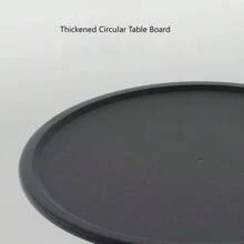 1pc Delicate Elevating Small Round Table, Foldable Portable Small Drinking Table, Essential Tools For Outdoor Travel, Outdoor Furniture For Outing, Camping, Picnic, Travel, Car Snack Desk, Patio Furniture For Garden, Living Room Sofa Side Table, Balcony Coffee Tables