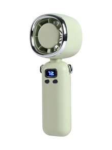 AOYI Portable Hand Held Fan, Neck Hanging Fan, Small Rechargeable Fans Foldable, 1-100 Speed Adjustable, 3000mAh, Strong Wind, Personal Cooling Summer Holiday Vacation Essentials For Room, Home, Travel, Beach, Sports, Indoor, Outdoor, Hiking, Backpacking, Camping, Sports