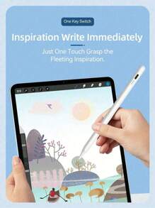 Lápiz táctil universal para tabletas Android, teléfonos móviles, compatible con iPhone, lápiz capacitivo compatible con XIAOMI, compatible con HUAWEI, para tabletas , batería recargable de 120mAh