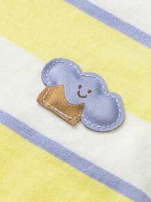 mini bala Kinder Hautfreundliches, formresistentes, buntes Kurzarm T-Shirt für den Sommer