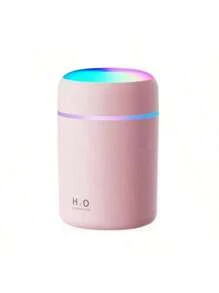 RAF Humidifier, USB Plug-In Mini Humidifier, 7-Color Light Source Humidifier, Can Be Added With Aromatherapy To Make An Aromatherapy Machine. Powered By USB, Dual Spray For Car And Home Use, Capacity 10.57oz/300ml (Without Essential Oil),Umidificador De Ar