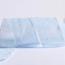 韩式圆点纱丝带、雪纺面料、DIY蝴蝶结、发饰和包装材料 - 彩色 - 查看 18