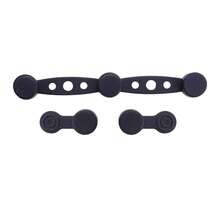 3pcs Air Fryer Silicone Clips - 464°F, Quick-Connect Design To Securely Hold Parchment Paper And Liners, Fit All Air Fryers With Magnetic Basket Edges, Non-Scratch And Easy To Clean, Air Fryer Accessories | Magnetic Clips | Silicone - Multicolor - View 5