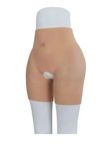 Silicone Butt Enhancement Shaping Shorts, Sexy Realistic Buttocks Design, Soft Silicone For Butt Contouring - Beige - View 5