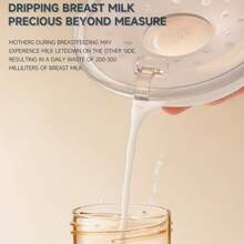 2pcs/Pack New Wearable Silicone Breast Shields & Milk Collectors, Hands-Free Reusable Nursing Pads, Breast Milk Saver, Soft Breast Shell Nipple Protectors,Nursing Cups For Travel