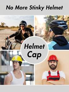 Musion Quick Dry Helmet Inner Skull Cap Elastic 4-Way Stretch Cycling Beanie Motorcycle Deodorant Helmet Liner Odor Proof Balaclava