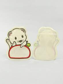 2 Stücke/Set die neue süße versiegelte Verpackungstüte für Kekse, Bonbons, Schokolade usw. kann verwendet werden, Cartoon Tier Alien selbstverschließende Tüte Großhandel Lässig Lebensmittel Keks Süßigkeiten Verpackung Tasche Alien Geschenktüte Snacktüte, die süße Hamster Verschlusstüte ist sehr geeignet für Kindertag, Schulbeginn, Abschlussfeier, mit optionalen Stilen und kann wiederverwendet werden