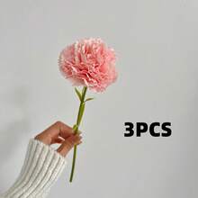 1 CÁI/3 CÁI/5 CÁI, Hoa cẩm chướng nhân tạo chân thực cho đồ thủ công DIY và trang trí nhà cửa - Hoa mô phỏng nở cho bó hoa cô dâu và sắp xếp trên bàn - Sử dụng trong nhà và ngoài trời - Nhiều màu - Xem 14