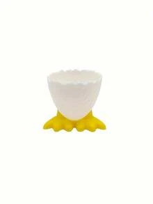Plastic Egg Tray Cute Funny Chick Design Egg Cup For Breakfast, Creative Tabletop Use - Multicolor - View 19