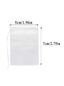 100/300 Pcs Disposable Tea Bags Filter Bags For Tea Infuser With String Heal Seal Non-Woven Fabric Spice Filters Teabags Back To School