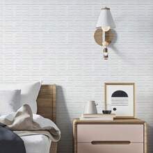 1/10/20/40/50PCS 3D Wall Sticker Wallpaper, Self-Adhesive Wall Brick Sticker Self-Adhesive Wallpaper, Easy To Stick, Easy To Peel, Easy To Clean, Easy To Cut, Suitable For Kitchen, Living Room, Bathroom, Corridor, Bedroom, Renovation Stickers Peel Wall Panels, Wall Paper, Wallpapers, Spring Decoration Items Refresh Your Home, Rama Decoration Stickers Gifts Birthday Graduation