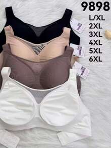Reggiseno/Taglia grande/Diversi colori - Minimalista casual - Confortevole casual - Sportivo - nero - Visualizzare 2