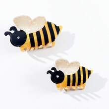 New Cute Bee Hair Claw Clips With Rhinestone, Creative Hair Claw Hair Accessories, Fashion Hair Claws Made Of Cute Plastic PVC For Spring, Summer, Autumn, Winter Hair Jaw Clip Hair Clamps Hair Clutch Hair Claw Clip Fall Hair Clip For Vacation Outfits Woman