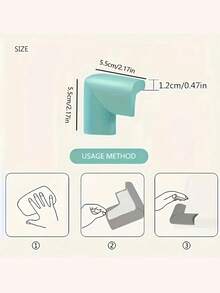 Soft Corner Guards And Edge Protectors Corner Protector For Furniture, Tables, And Walls - Anti-Collision, Shock-Absorbing, Easy-To-Apply, And Long-Lasting Solution - Multicolor - View 7