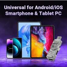 No Need APP Android IOS Mobile Phone Controller Gaming Keyboard Mouse Converter Plug And Play Mobile Controller Gamepad - Multicolor - View 11