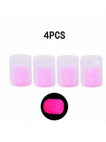 Car Tire Valve Stem Caps With Glow In The Dark Function
