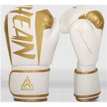 Boxing Training Gloves For Men Women - Lightweight, Shock Absorbent Boxing Glove For Boxing, MMA, Muay Thai - Special Version Size 10 Oz, Gilding/Silver Color Optional