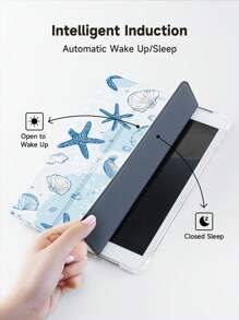 Ayotu Funda de océano compatible con Galaxy Tab/iPad, iPad 9ª/8ª/7ª generación de 10.2 pulgadas, nueva funda para iPad de 10ª generación, con activación/suspensión automática, cuatro esquinas antichoque