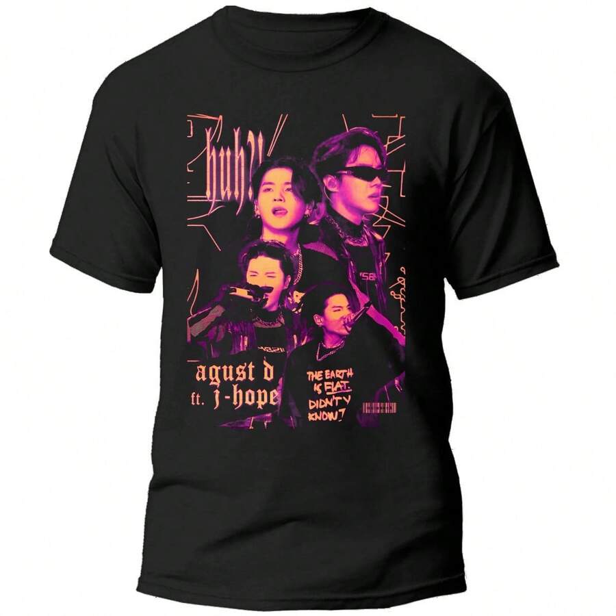 PLAYERA NEGRA ESTAMPADO AUGUST TBS 100% ALGODÓN 01