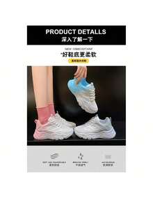 Nuevas zapatillas transpirables que absorben los impactos - Azul - Ver 11