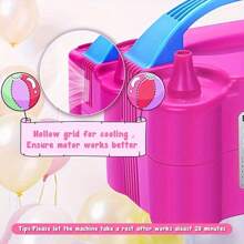 Mini Electric Balloon Pump, Portable Balloon Pump, Balloon Party Birthday Decoration Inflator (220V-240V 300w) Attention: 5-Inch Balloons Cannot Be Used