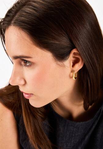 Breil Colección BREIL JEWEL LADY HYPNOTIC, PENDIENTES ÚNICOS DE ACERO INOXIDABLE, color PLATEADO SIN PIEDRAS - TJ3831