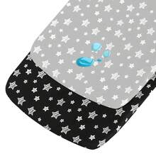 2-pack vattentäta lakan till sängkanten, kompatibla med Mika Micky, MiClassic och Milliard, passar de flesta madrasser till sängkanten - Multifärgad - Visa 6