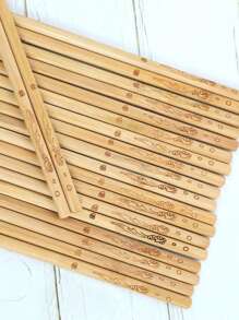 1PC/5/10PCS/Set Wooden Chopsticks, Minimalist Chopsticks, Symbolizing "Surplus Every Year", Suitable For Small Gifts In Homes, Kitchens, And Parties.