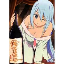 1pc Wall Arts Posters FramelessPop WHite CARD Anime Girl Poster CUTE Poster Bar Cafe Wall Art Painting Home Decor Frameless/Wood-Framed Painting