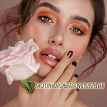 French Press On Nails Short Oval Fake Nails With Designs French Tip Nails Red Hawaii Flower Pattern Summer Glue On Nails Almond Shape Acrylic False Nails Tip Reusable Stick On Nails For Women 24PCS