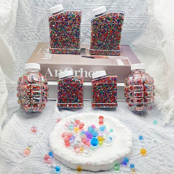 50000pcs Colorful Hydrogel Jelly Beads, Vase Filling Hydrogel Beads For Vase Fillers, Soilless Plants, Floating Candles, Wedding Centerpieces, Home Decor, And Floral Decor (Multi-Color Mixed Pack)