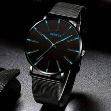 1pc Men's Fashion Wrist Watch, Comfortable Wear, Precise Stopwatch, Casual Style, Everyday Business Silicone Quartz Watch For All Seasons - Watch - View 3