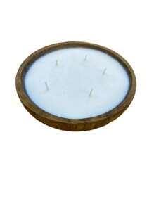 1 Peça Vela Perfumada em Forma de Barco de Madeira no Estilo Novo, Presente de Festa, Decoração de Atmosfera de Feriado, Vela Perfumada em Tigela de Madeira para Iluminação Doméstica, Perfeita para Casa, Hotel e Restaurante de Alta Classe. Adequada para Decoração Doméstica