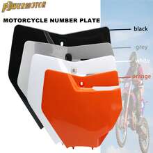 Placa de número de motocross enduro de PowerMotor, accesorios para motocicleta, moto de cross para KTM EXC XC SX XC-F SX-F SMR de 125 a 450, placa de número universal de motocross - Unitalla - Ver 2