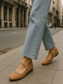 Zapato tipo merceditas - Caqui - Ver 4