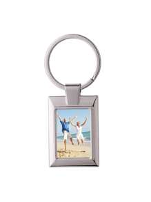 1pc Custom Silver Stainless Steel Bottle Opener Keychain, Custom Halloween Gift, Christmas Gift Keychain, Custom Metal Keychain, Customizable Picture Bottle Opener Keychain, Perfect Gift For Father, Boyfriend, Christmas Gift, Valentine's Day Gift