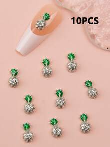 10/28 Peças Decorações de Arte de Unhas em Formas Mistas, Cor Sólida, Adequado para Manicure DIY de Mulheres e Meninas, Decoração de Jóias para Unhas, Suprimentos para Unhas, Encantos para Unhas, Gemas para Unhas