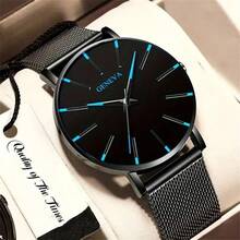 1pc Men's Fashion Wrist Watch, Comfortable Wear, Precise Stopwatch, Casual Style, Everyday Business Silicone Quartz Watch For All Seasons - Watch - View 2