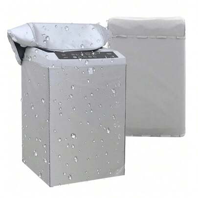 1 pieza Cubierta para lavadora/secadora para máquina de carga superior, Cubiertas antipolvo para lavadora - Impermeable, Anti-UV y Resistencia, a prueba de sol