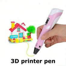 3D Brush Essential | For Students & Adults – Adjustable Thickness + USB Charging, Bonus Tricolor Filament Set . Unleash Creativity Freely! - Blue - View 6