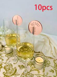 Wedding Place Card Ideas Glass Marker Wine Charm Wedding Drink Tags Champagne Charms Drink Label Glass Charm Disc Name Tags Circle,Personalised Drink Tags, Acrylic Wedding Wine Glass Markers ,Wedding Name Place Cards Ideas