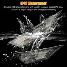 2Pcs Smoked Lens LED Side Marker Lights Shell Front Bumper Side Lamp Case Compatible For Civic 2016-2021 34300-TET-H01 (Without Bulb) - 2pcs - View 7